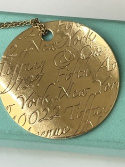 Tiffany Notes Pendant